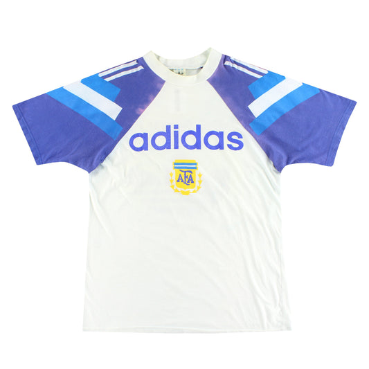 1990s Argentina adidas Graphic Tee L