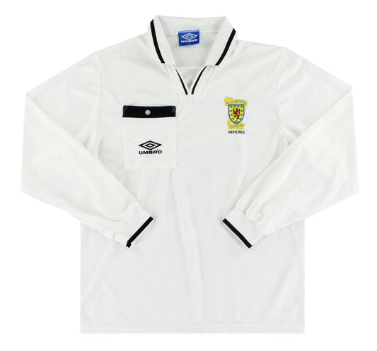 1990s Scotland Umbro Referee Association Shirt XL