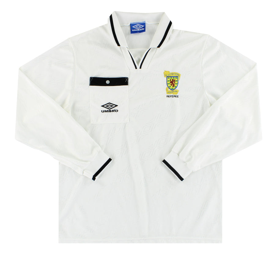 1990s Scotland Umbro Referee Association Shirt XL