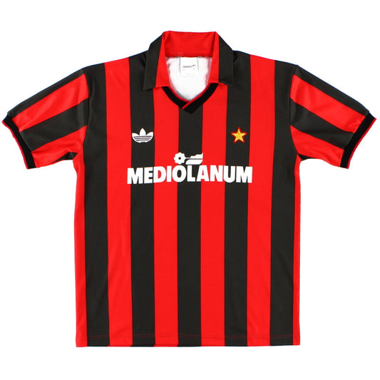 1991-92 AC Milan adidas Home Shirt M
