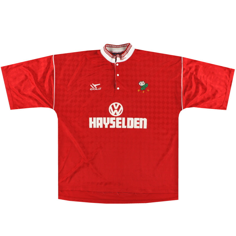 1991-92 Barnsley Gola Heimtrikot XL
