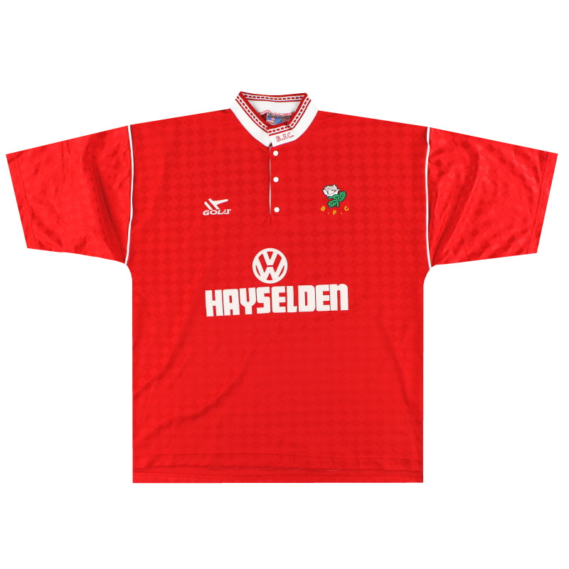 1991-92 Barnsley Gola Heimtrikot L