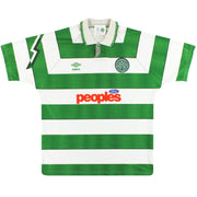 1991-92 Celtic Umbro Heimtrikot L