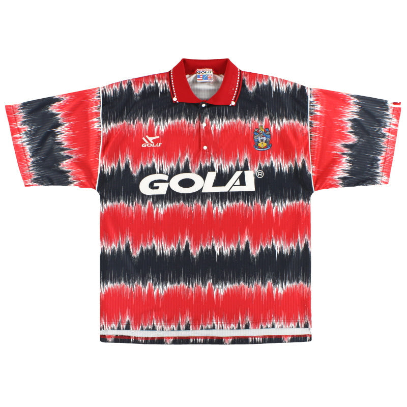 1991-92 Huddersfield Town Gola Auswärtstrikot S