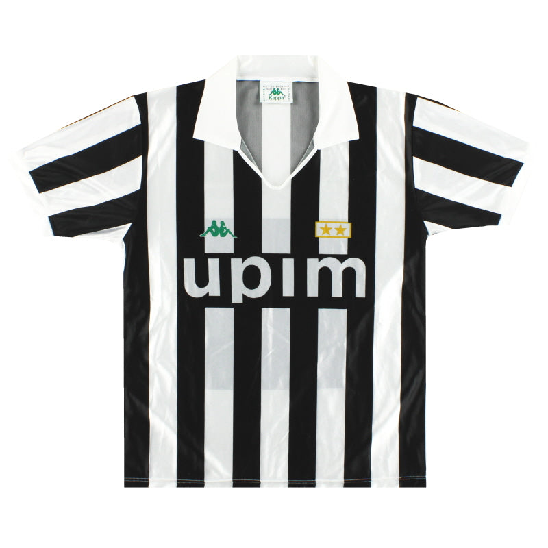 1991-92 Juventus Kappa Heimtrikot *Neuwertig* M