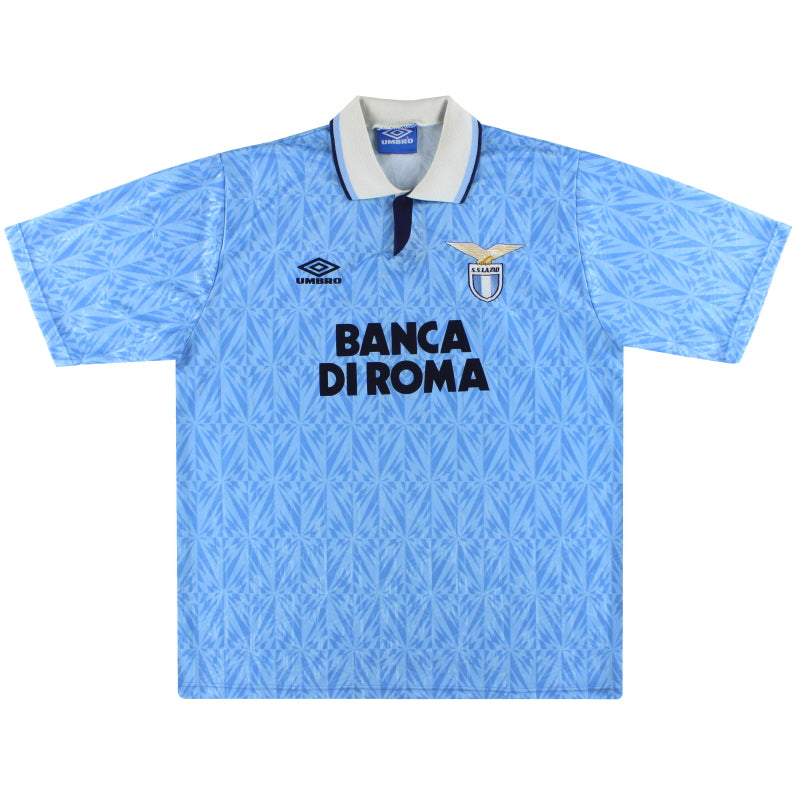 1992-93 Lazio Umbro Heimtrikot XL