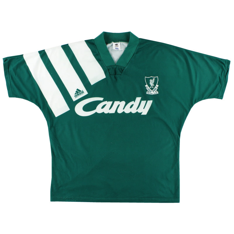 1991-92 Liverpool adidas Auswärtstrikot L