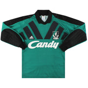 1991-92 Liverpool adidas Torwarttrikot M