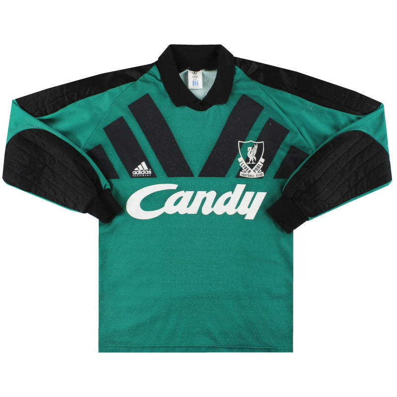 1991-92 Liverpool adidas Torwarttrikot M