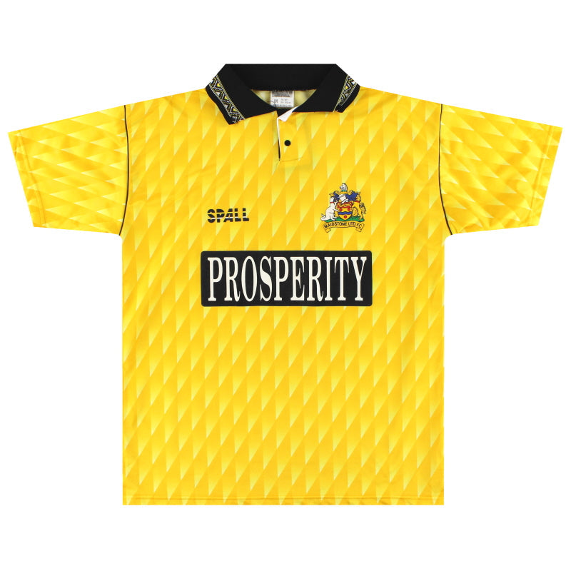 1991-92 Maidstone United Spall Heimtrikot *Neuwertig* M