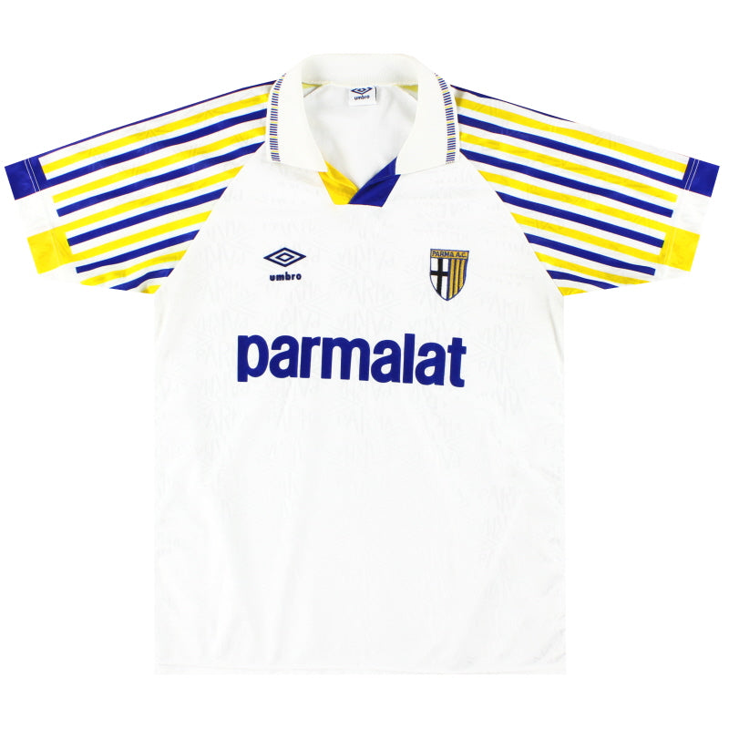 1991-92 Parma Umbro Heimtrikot L