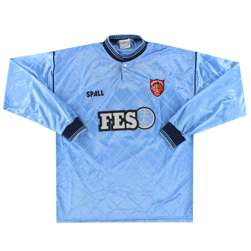 1991-92 Stirling Albion Spall Spielertrikot Auswärts L/S #14 L