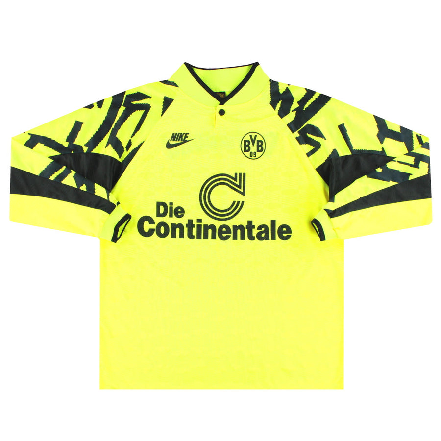 1991-92 Borussia Dortmund Nike Heimtrikot L/S *Neuwertig* XXL