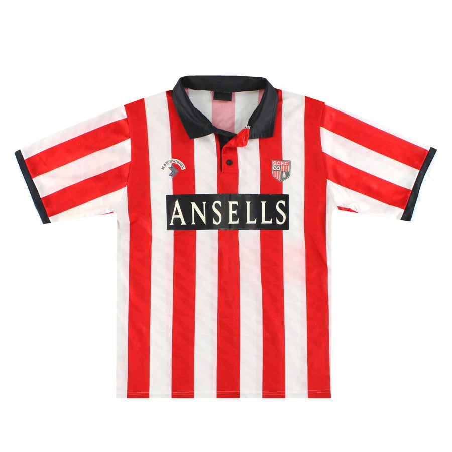 1991-92 Stoke City Matchwinner Heimtrikot M