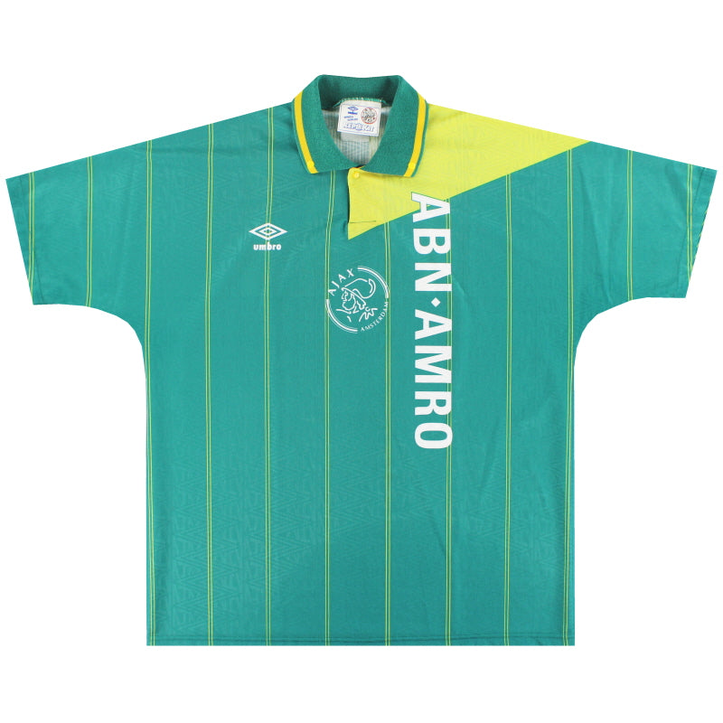 1991-93 Ajax Umbro Auswärtstrikot XL