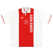 1991-93 Ajax Umbro Heimtrikot XL