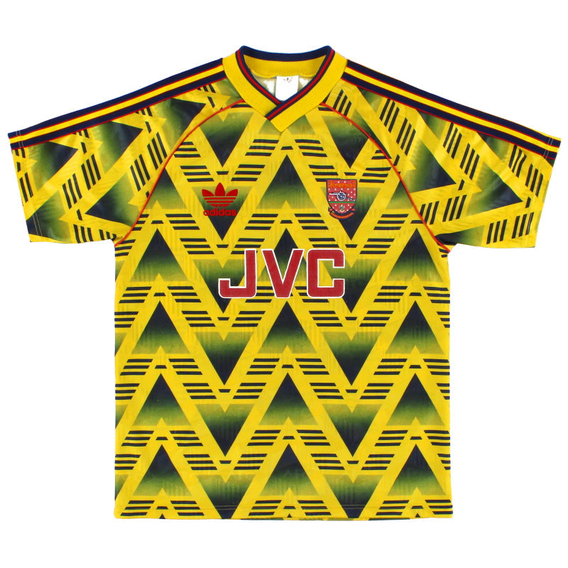 1991-93 Arsenal adidas Auswärtstrikot S