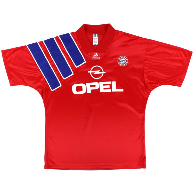 1991-93 Bayern München adidas Heimtrikot M