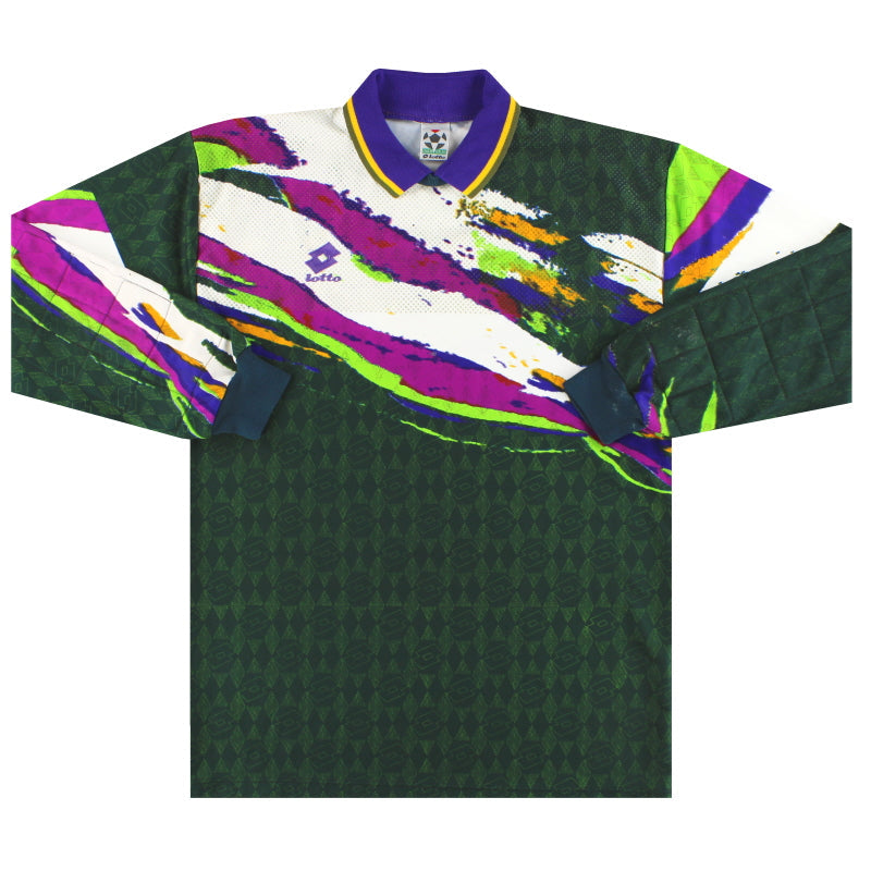 1991-93 Lotto Template Torwarttrikot L
