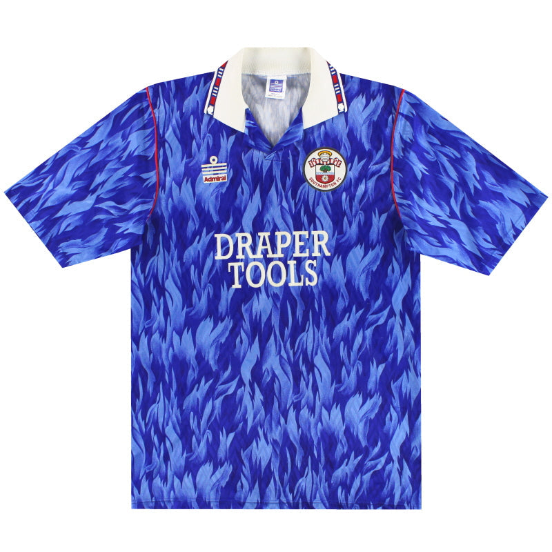1991-93 Southampton Admiral Auswärtstrikot XL