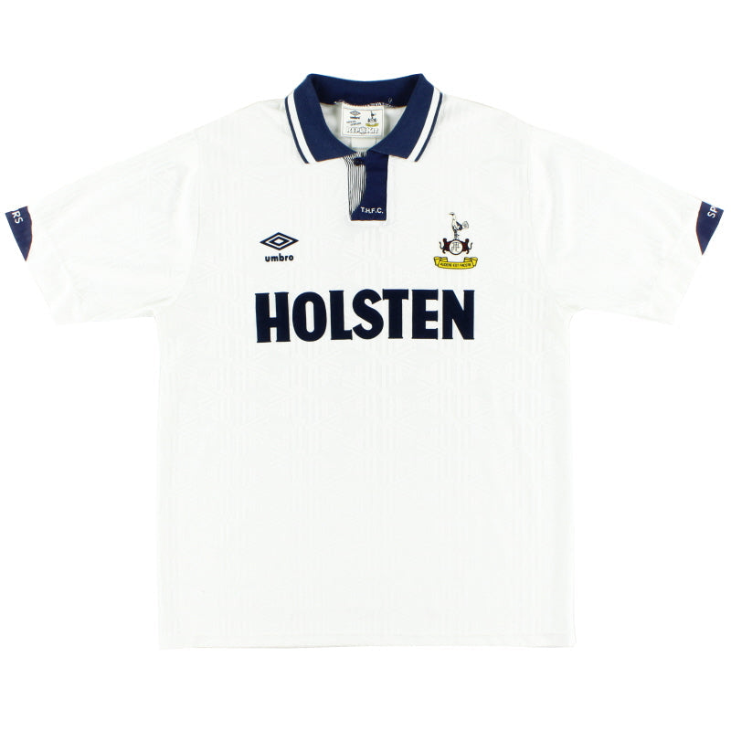 1991-93 Tottenham Umbro Home Shirt M
