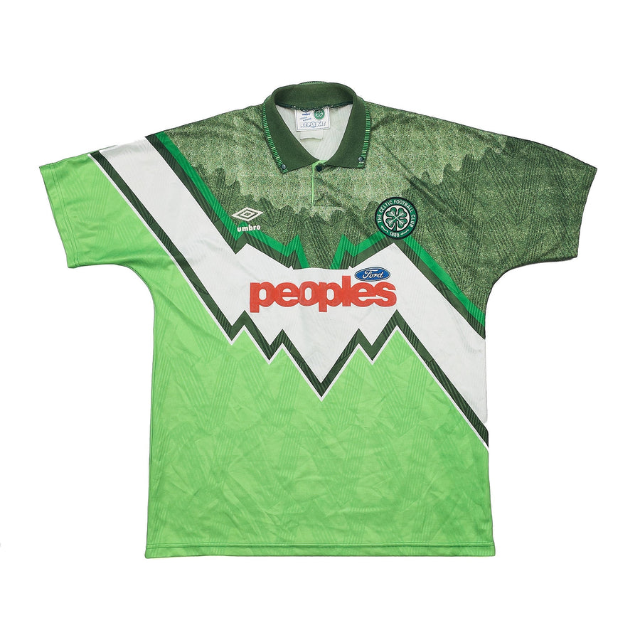 1991/92 Celtic Auswärtstrikot (XL) Umbro