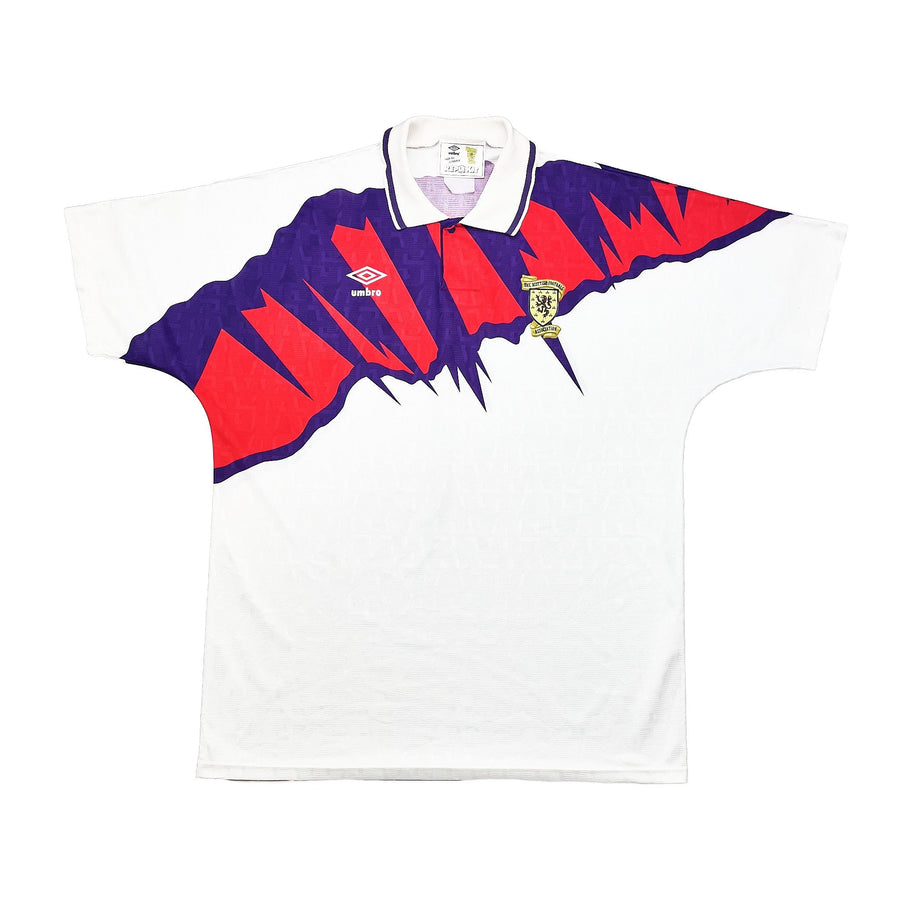 1991/93 Schottland Auswärtstrikot (XL) Umbro