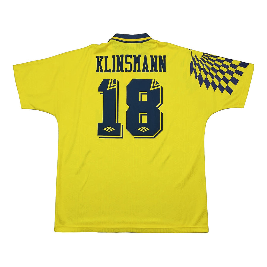 1991/95 Tottenham Klinsmann #18 Auswärtstrikot (XL) Umbro