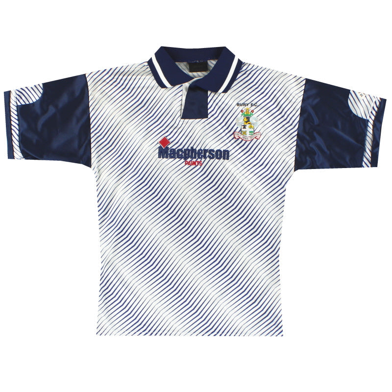1992-93 Bury Matchwinner Heimtrikot XL.Boys