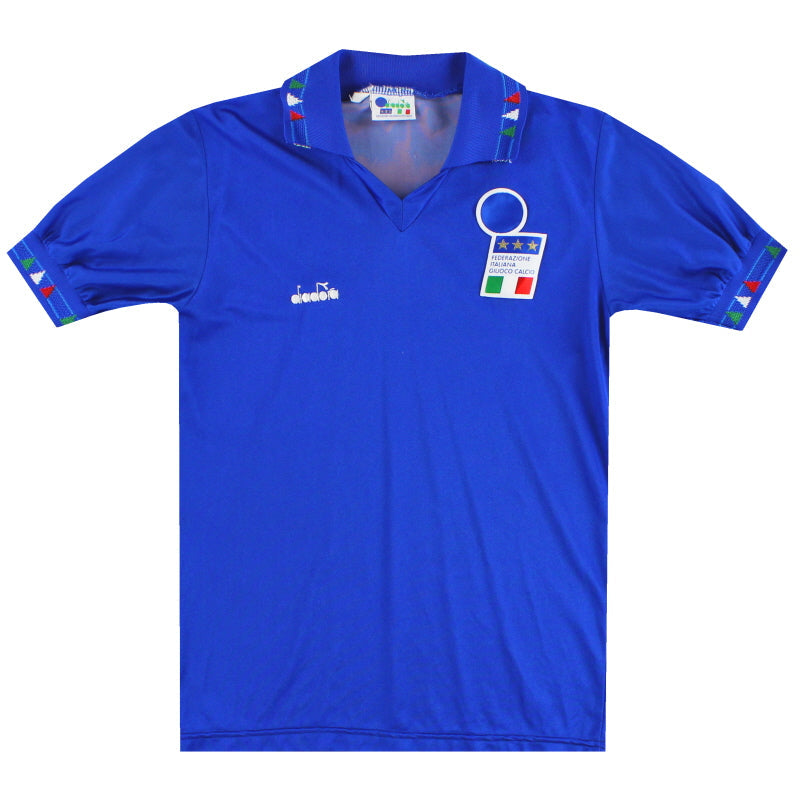1992-93 Italien Diadora Heimtrikot XL