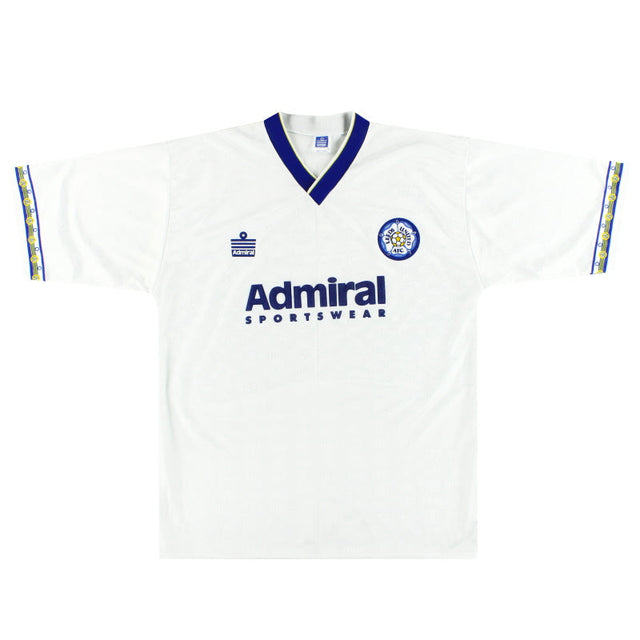 1992-93 Leeds Admiral Home Shirt *Mint* XXL