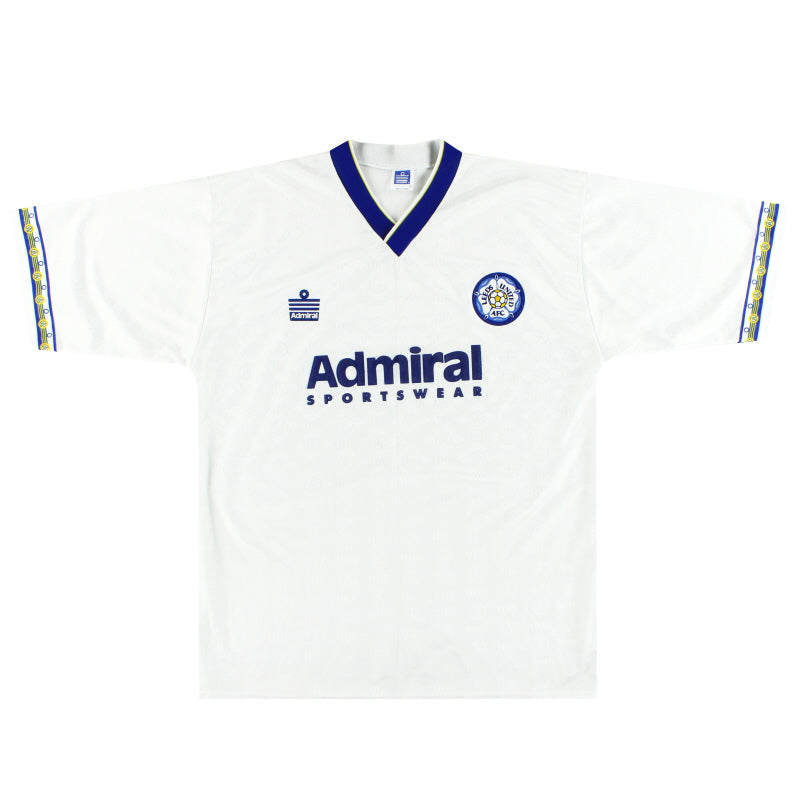 1992-93 Leeds Admiral Heimtrikot *Mint* XL
