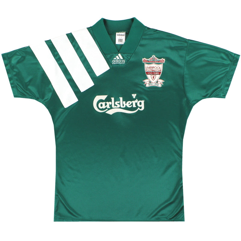 1992-93 Liverpool adidas Centenary Auswärtstrikot L