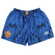 1992-93 Manchester United Umbro Auswärtsshorts M