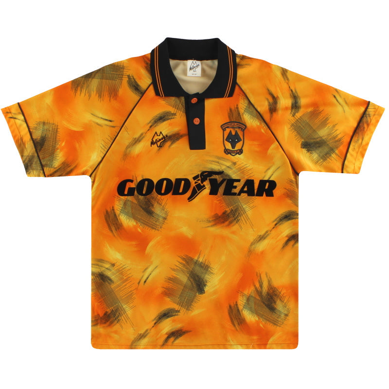 1992-93 Wolves Heimtrikot *Neu* L