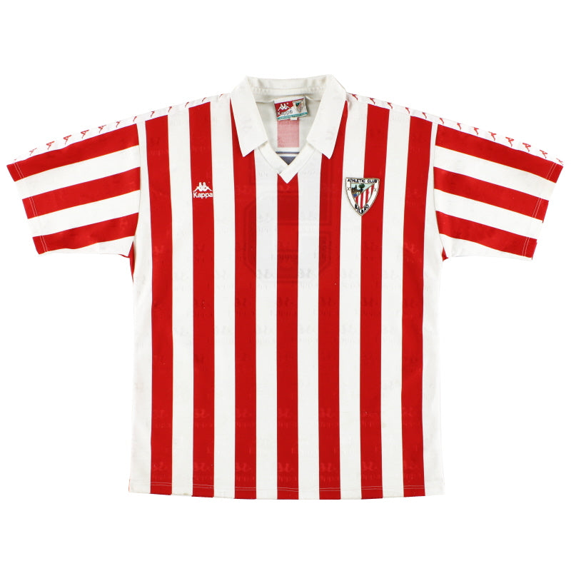 1992-94 Athletic Bilbao Matchworn Heimtrikot #5 L