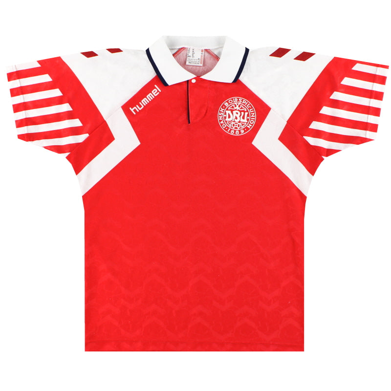 1992-94 Dänemark Hummel Heimtrikot M