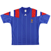 1992-94 Frankreich adidas Heimtrikot M