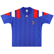 1992-94 Frankreich adidas Heimtrikot XL