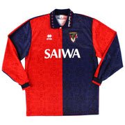 1992-94 Genua Errea Heimtrikot L/S L