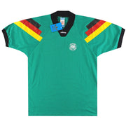 1992-94 Deutschland adidas Freizeit-T-Shirt *mit Etikett* L