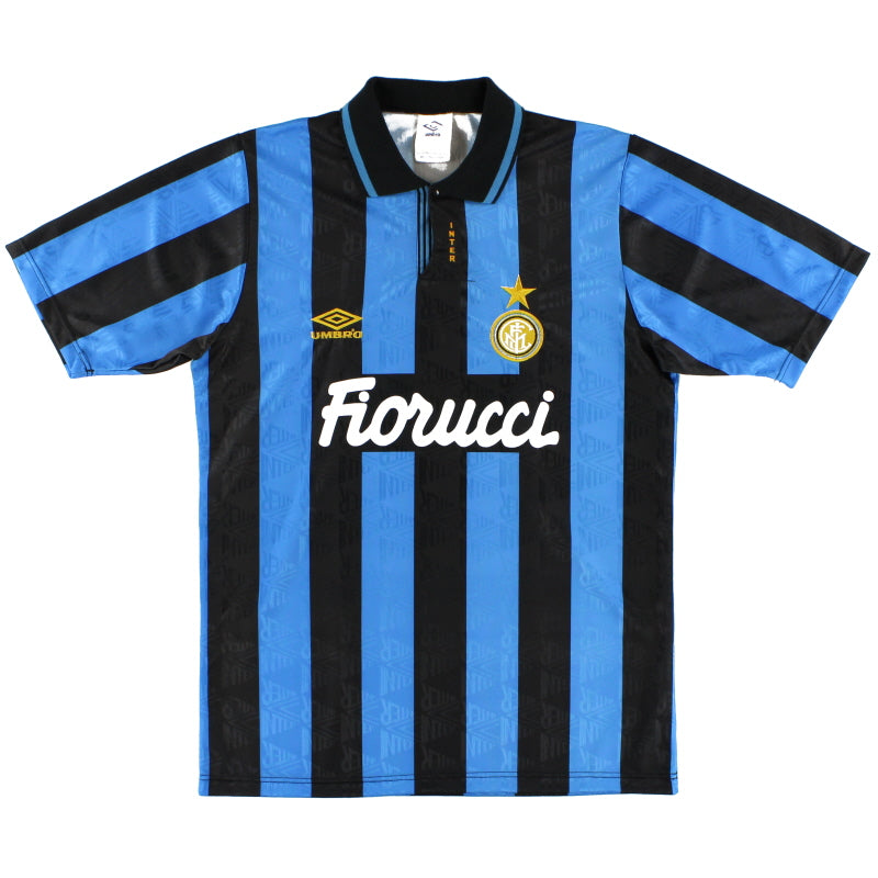 1992-94 Inter Mailand Umbro Heimtrikot L