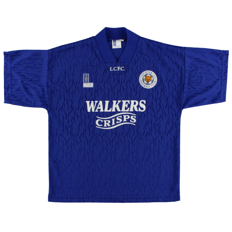 1992-94 Leicester Fox Leisure Heimtrikot M