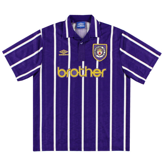 1992-94 Manchester City Umbro Away Shirt XL