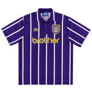 1992-94 Manchester City Umbro Auswärtstrikot S