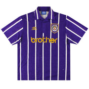 1992-94 Manchester City Umbro Auswärtstrikot XL
