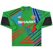 1992-94 Manchester United Torwarttrikot #1 S