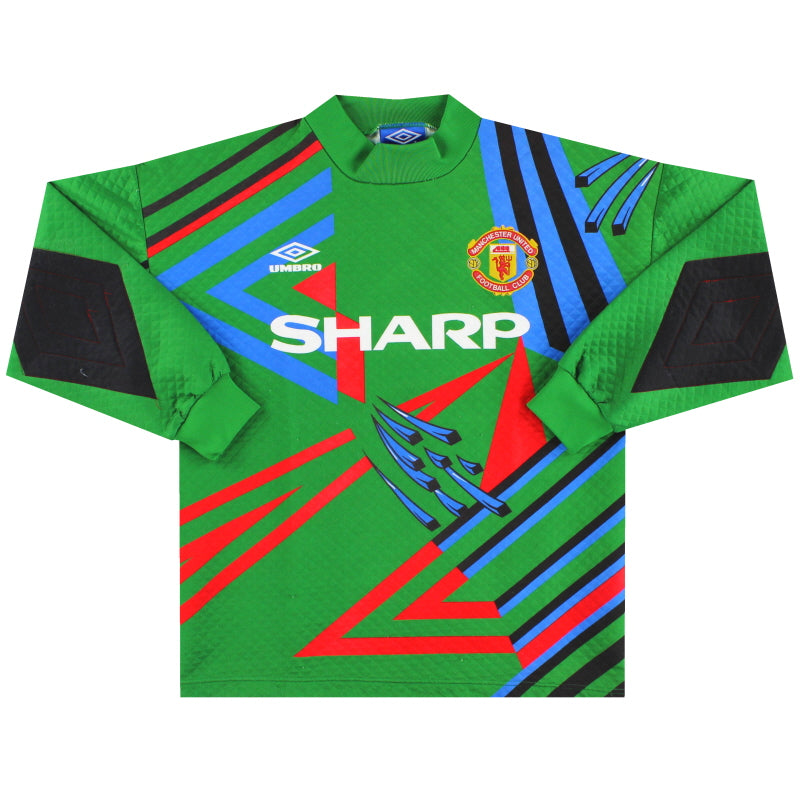 1992-94 Manchester United Torwarttrikot #1 S