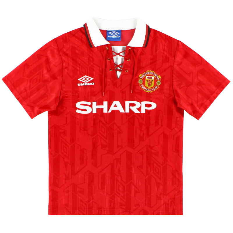 1992-94 Manchester United Umbro Heimtrikot S