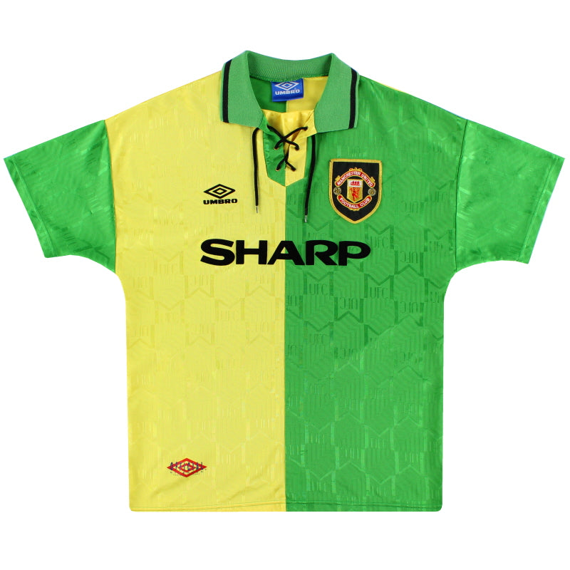 1992-94 Manchester United Umbro Newton Heath Drittes Trikot S